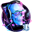 プログラムのアイコン：3D DJ Skull  Rock Music T…