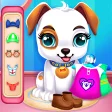 Cute Puppy Pet Care Grooming Game