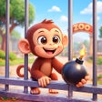 ไอคอนของโปรแกรม: Crazy Monkey Zoo Survival…
