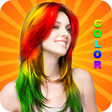 أيقونة البرنامج: Auto Hair Color Changer :…