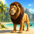 Ikona programu: Forest King Lion Simulato…