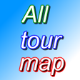 プログラムのアイコン：전국 관광 여행 지도 alltourmap - …