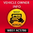 أيقونة البرنامج: WB RTO Vehicle Owner Deta…