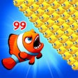 プログラムのアイコン：Hungry Ocean: Feed  Grow …