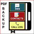 SMS Call - XML PDF CSVSuper Backup  Restore