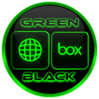 Flat Black and Green Icon Pack Free