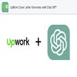 Icon of program: Upwork Cover Letter Gener…