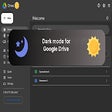 Иконка программы: Google Drive Dark Mode