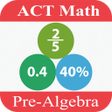 Icon of program: ACT Math : Pre-Algebra Li…