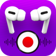 Ikon program: Earbud Voice  Sound Recor…