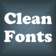 Clean Fonts for Android