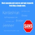 Ícone do programa: SANS - Stop Annoying News
