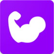 プログラムのアイコン：HealthIt - Workout log Ro…