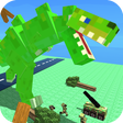 プログラムのアイコン：Blocky Titan Rex Rampage