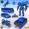 Ikona programu: Flying Robot Car Simulato…