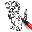 프로그램 아이콘: Dino Coloring: Dinosaur K…