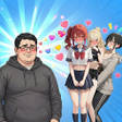 プログラムのアイコン：Flirt Run : Anime Girls