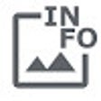 Ikon program: Image info tab