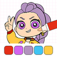 프로그램 아이콘: Coloring Idolfighting