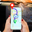 Иконка программы: GPS Route Finder  Navigat…