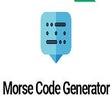 ไอคอนของโปรแกรม: Morse Code Generator