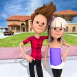 Happy Family Boy Virtual Neighbor Simulator