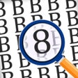 プログラムのアイコン：Odd One Out Letter Puzzle