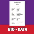Ikon program: Bio Data Maker