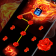 程序图标：Fire Rose - Lock Master T…