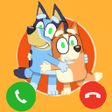 أيقونة البرنامج: Bluey and Bingo Fake Call