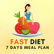 أيقونة البرنامج: 7 DAYS FAST DIET MEAL PLA…