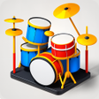 程序图标:Real Drum 3D - Music Game