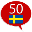 プログラムのアイコン：Learn Swedish - 50 langua…