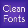 Ícone do programa: Clean Fonts for FlipFont