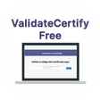 Ícone do programa: ValidateCertify 8211 Free