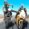 أيقونة البرنامج: Moto Bike Attack Race Mas…