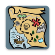 Biểu tượng của chương trình: Marooned is a cards solit…