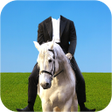 程序图标:Horse With Man Photo Suit