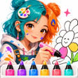 ไอคอนของโปรแกรม: Star Paint: Coloring ASMR