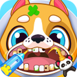 プログラムのアイコン：Animal Puppy Pet Vet - Fu…