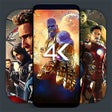 أيقونة البرنامج: 4K Superheroes Wallpapers