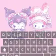 Kuromi and My Melody keyboard