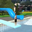 Water Slide Downhill Rush - Aquapark Game