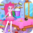 Pinkie Pie Go Clean Room