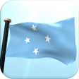 Micronesia Flag 3D Free