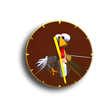 Symbol des Programms: Moorhuhn-Uhr