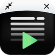 Fluent Teleprompter widget icon