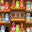 Icoon van programma: Shelves are cleared