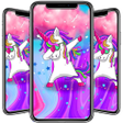 Иконка программы: Kawaii Unicorn Wallpapers