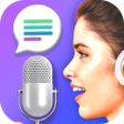 أيقونة البرنامج: Write SMS By Voice : Voic…
